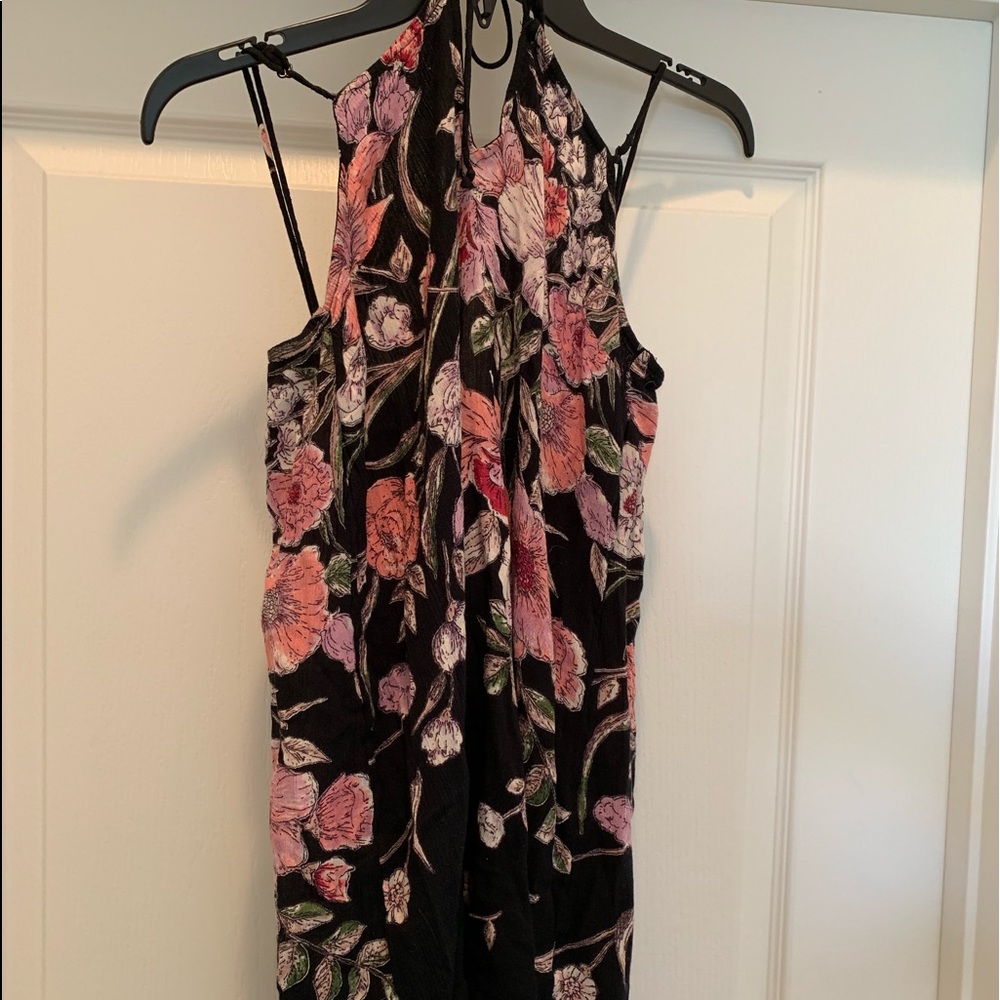 Billabong Black floral dress